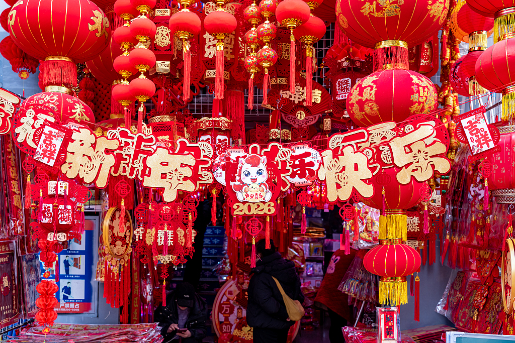 成都：马年新春年货大量上市