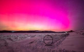 黑龙江大兴安岭：绚烂极光点亮夜空