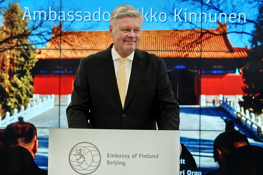 来中国过春节！芬兰驻华大使给外国游客支招：吃火锅逛故宫