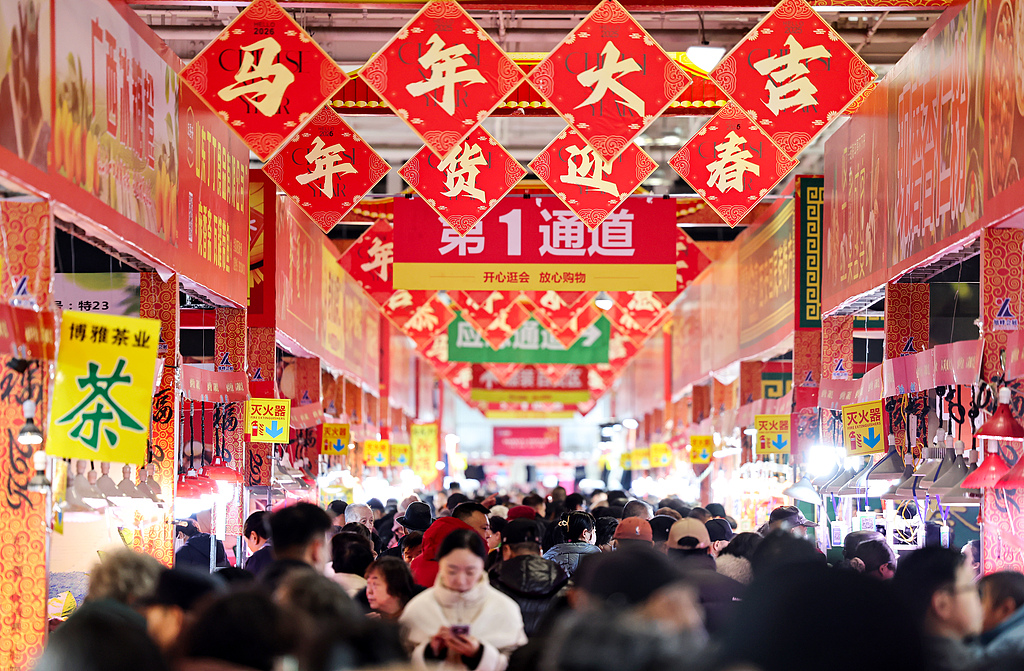 兰州：年货市场年味浓