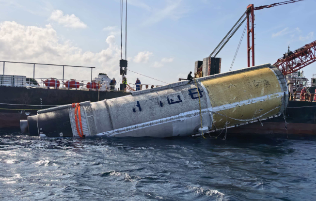 视频丨我国完成首次火箭一级箭体海上打捞回收任务