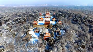 辽宁沈阳：雪后清福陵宛若古画