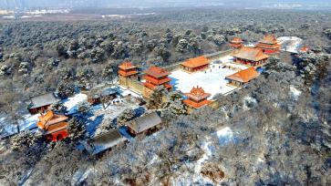 辽宁沈阳：雪后清福陵宛若古画