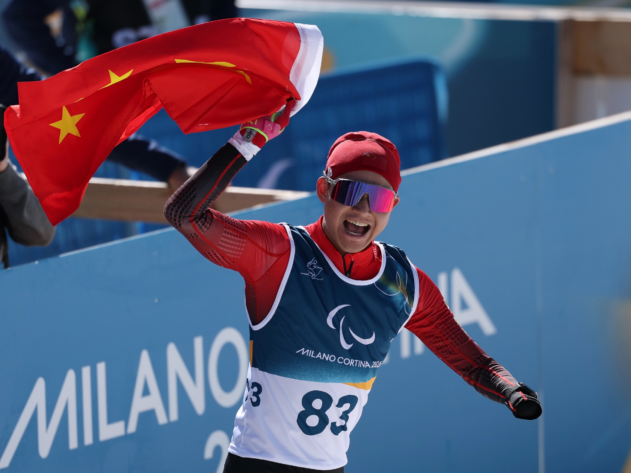 米兰冬残奥会中国代表团首金诞生