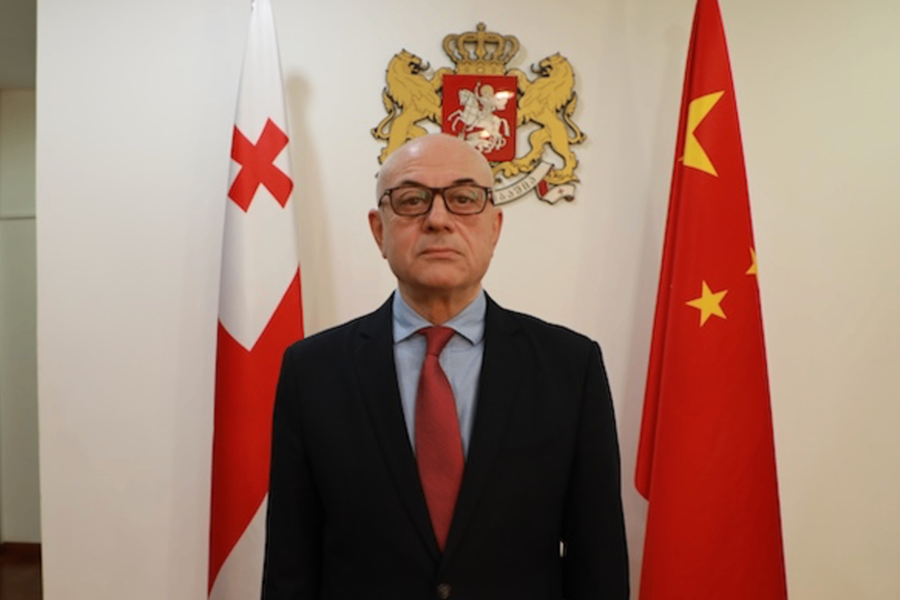 格鲁吉亚驻华大使卡岚达泽：中文在格鲁吉亚日益流行