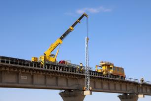 内蒙古锡林郭勒：太锡铁路建设有序推进