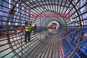 四川眉山：资乐高速建设有序