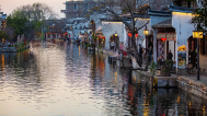 浙江湖州：南浔古镇灯火阑珊