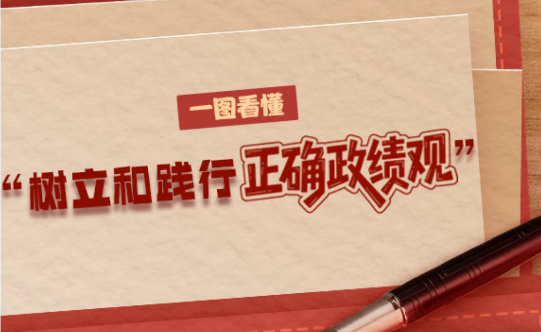 理响中国·图个明白|一图看懂“树立和践行正确政绩观”