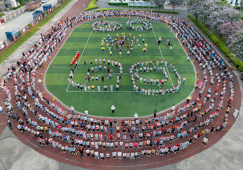 广西融水：群众排练节目迎接“三月三”