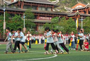 广西融水：群众排练节目迎接“三月三”