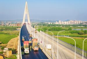 安徽马鞍山：巢马城际铁路建设稳步推进