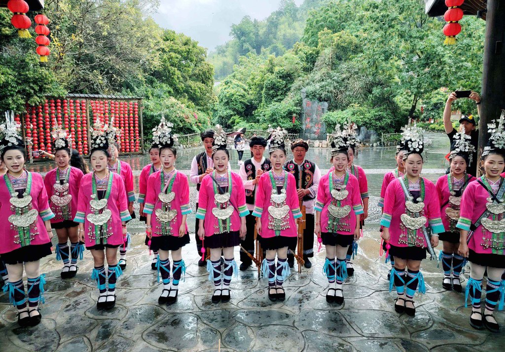 贵州黎平：侗族同胞欢度“谷雨节”