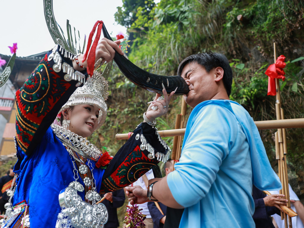 贵州凯里：苗族鼓藏节传承千年古韵