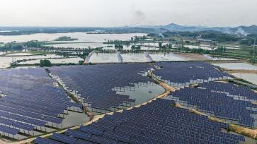 湖北浠水：渔光互补助力乡村振兴