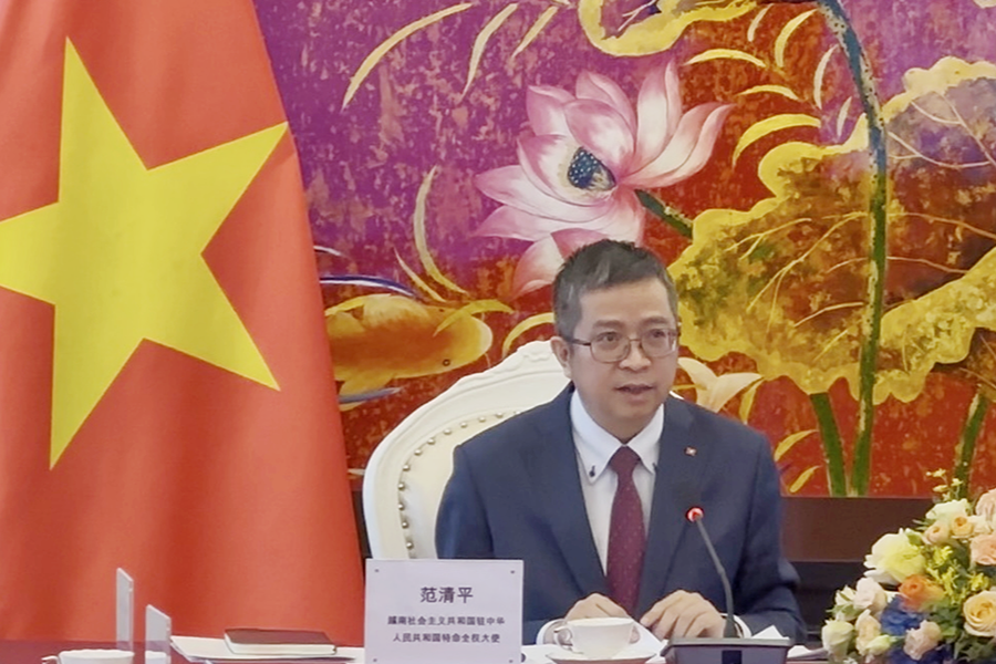 越南驻华大使范清平：越中两国绿色合作将取得更多务实成果