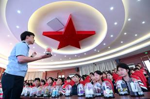 河北邯郸：禁毒普法宣传进校园