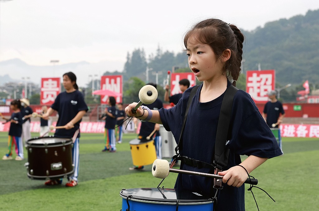 贵州榕江：“村超”赛场成研学打卡地
