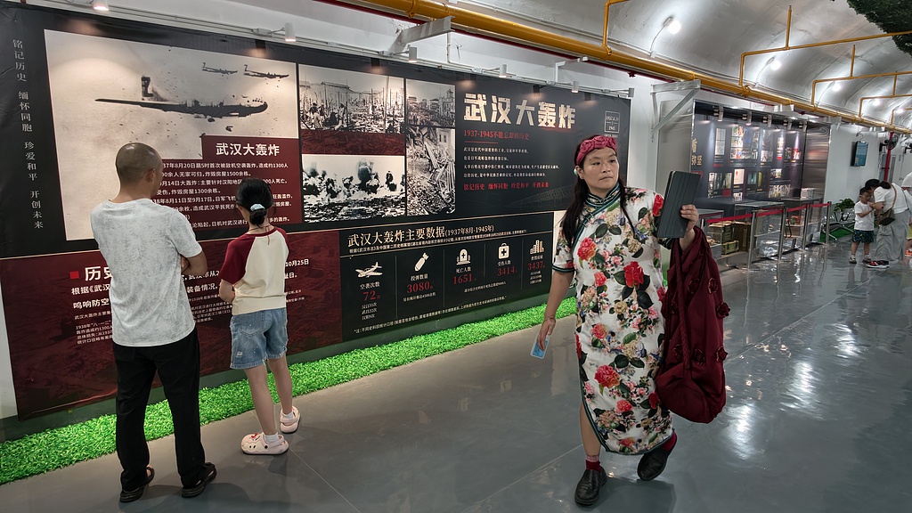 武汉：龟山人防工程纳凉点对外开放