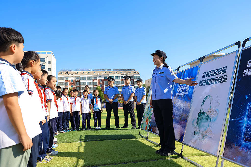 山东聊城：网络安全宣传进校园