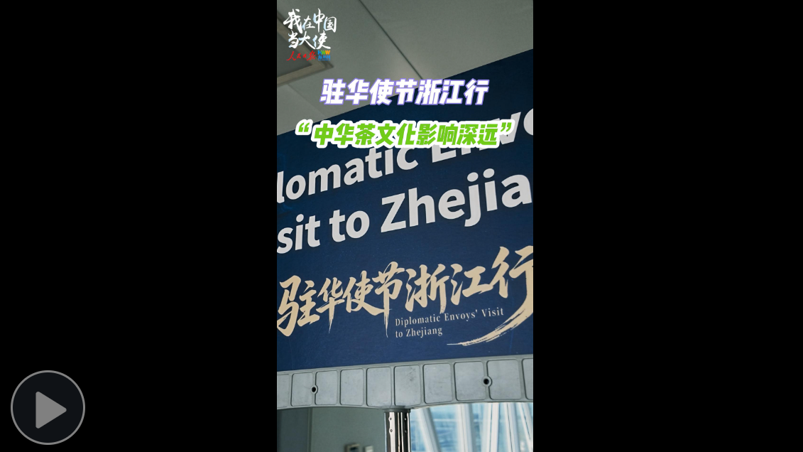 驻华使节浙江行—— “中华茶文化影响深远”