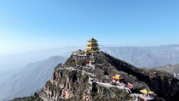 河南济源：王屋山秋色如画